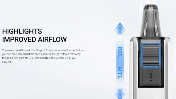 innokin sceptre 2 pod mod con tiro regolabile