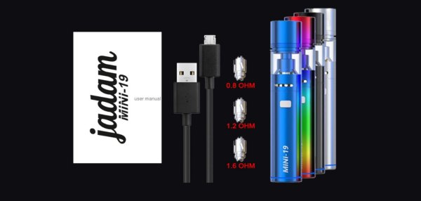 mini 19 jadam kit contenuto della confezione