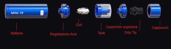 mini 19 jadam sigaretta elettronica italiana