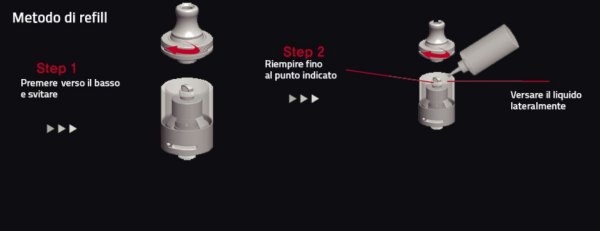 mini 19 jadam sigaretta elettronica ricaricabile