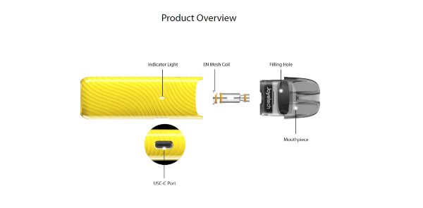 Evio Gleam Joyetech Pod Mod Kit overview