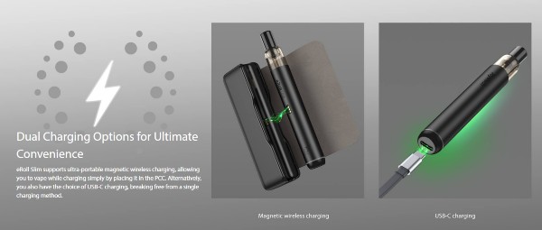 eroll slim joyetech sigaretta elettronica con powerbank 1500 mah
