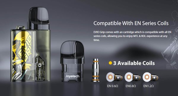 evio grip joyetech sigaretta elettronica compatibile con resistenze en coil