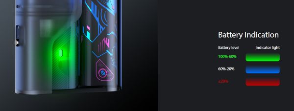 evio grip joyetech sigaretta elettronica con led colorato