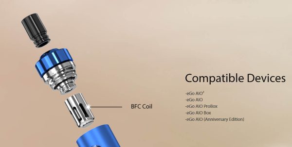 Joyetech BFC Coil compatible with eGo AIO electronic cigarettes