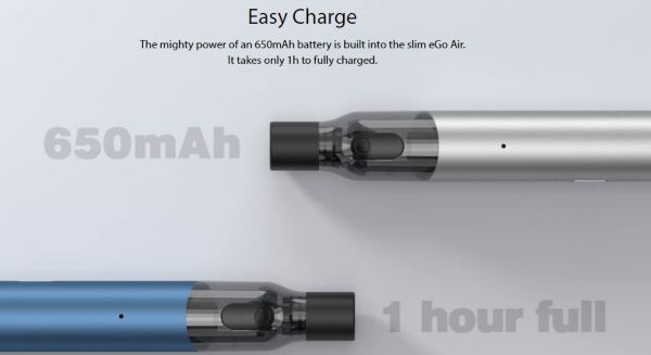 ricarica rapida joyetech ego air pod mod