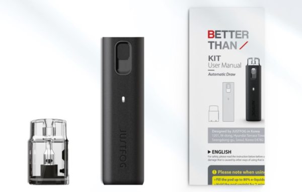 contenuto della confezione justfog better than pod mod