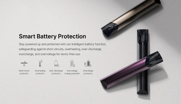 justfog myfit electronic cigarette with protection systems