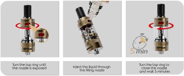 justfog q16 pro plus atomizzatore con ricarica dall'alto
