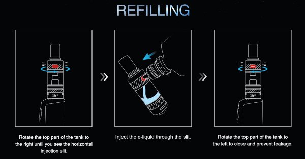 justfog q16ff atomizer refill