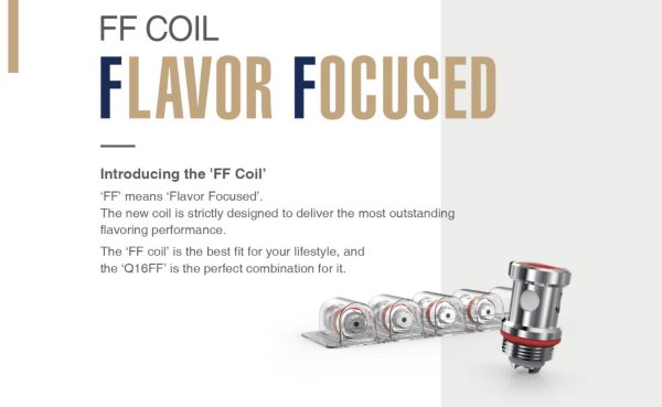 justfog q16ff atomizer flavor production