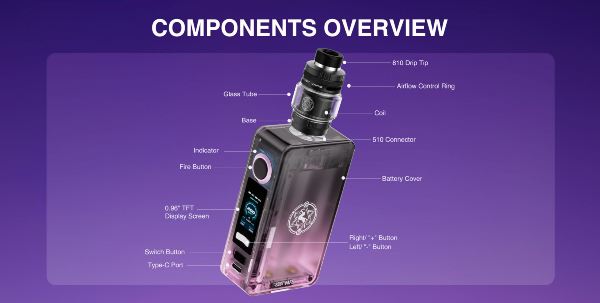 CENTAURUS N200 kit lost vape componenti sigaretta elettronica