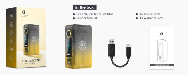 centaurus n200 box mod contenuto della confezione
