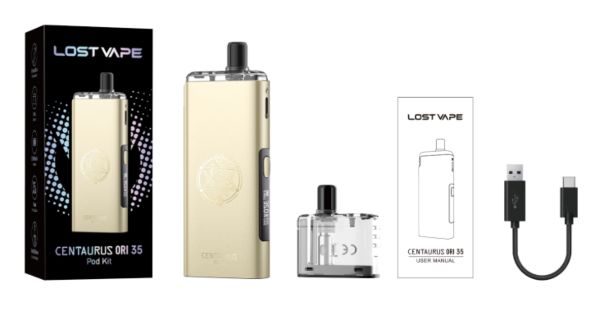 centaurus ori 35 lost vape kit contenuto della confezione
