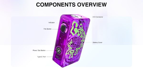 centaurus p200 lost vape componenti box mod