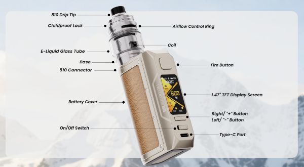 centaurus q200 pro lost vape componenti sigaretta elettronica