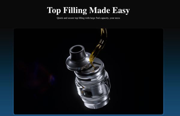 centaurus sub ohm v2 lost vape atomizzatore con refill dall'alto
