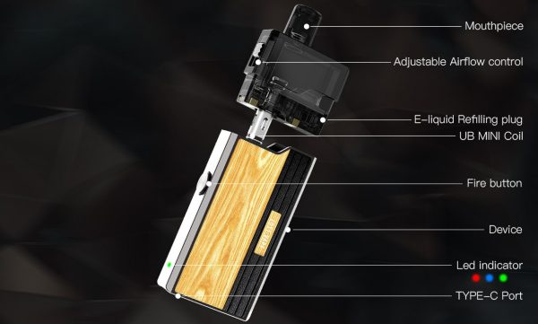 lost vape orion mini technical specifications