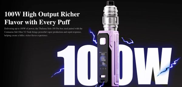thelema solo 100w pro lost vape sigaretta elettronica regolabile