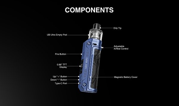 thelema urban 80 lost vape componenti sigaretta elettronica