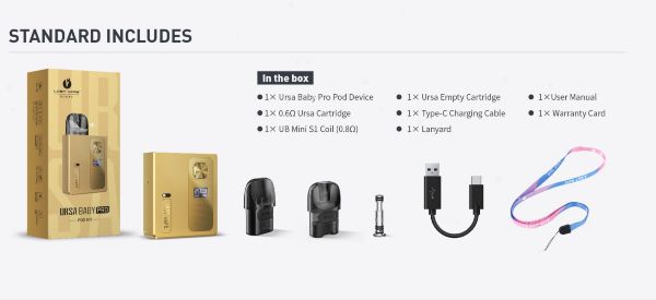 Ursa Baby Pro Lost Vape Kit | Svapoebasta