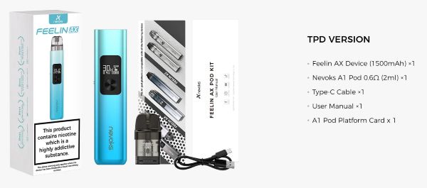 feelin ax nevoks kit contenuto della confezione