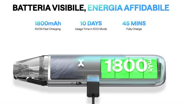 nexlim go oxva sigaretta elettronica con batteria integrata 1800 mah