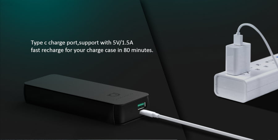 quawins quick charge powerbank