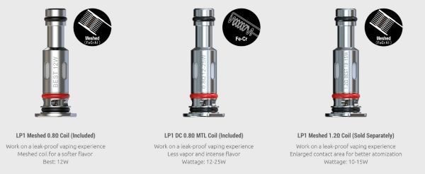 LP1 coil smok resistenze di ricambio