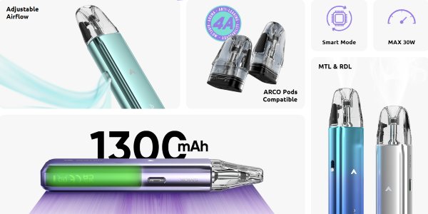 arco E1 smok sigaretta elettronica con modalità smart