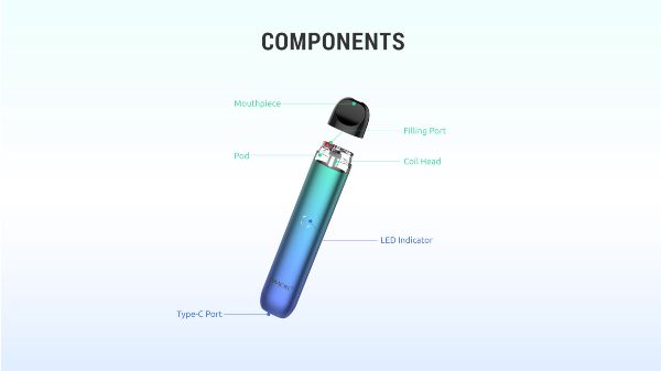 componenti sigaretta elettronica IGEE A1 Smok pod mod