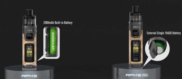 differenze tra kit smok rpm 5 e rpm 5 pro
