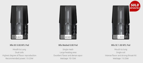 nfix smok cartucce compatibili