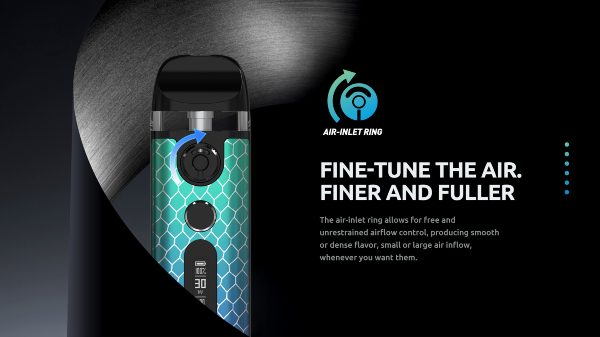 novo 5 smok pod mod con ariosità regolabile