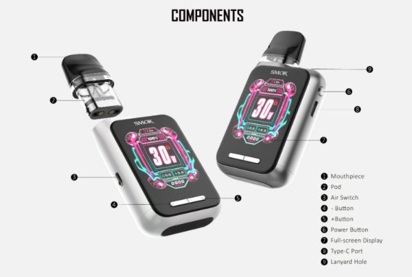 novo gt box smok componenti sigaretta elettronica