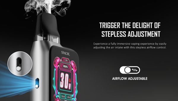 novo gt box smok sigaretta elettronica con regolazione aria