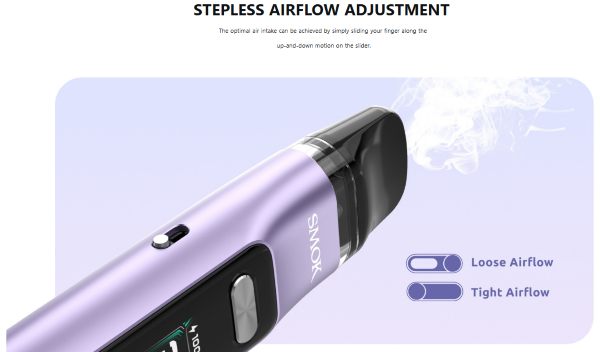 novo gt smok sigaretta elettronica con aria regolabile