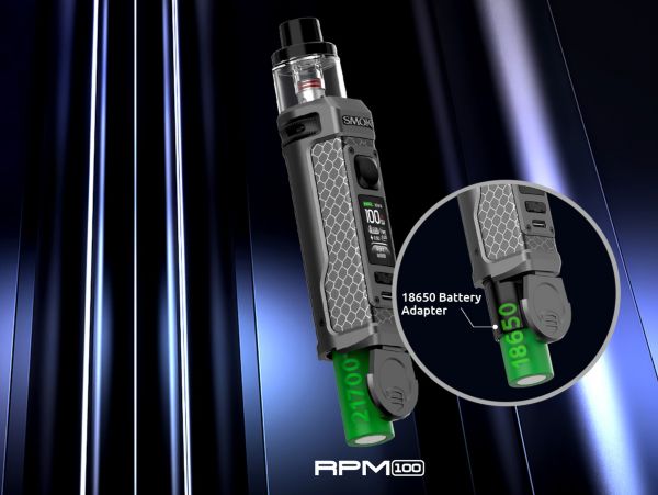 rpm 100 smok sigaretta elettronica batteria integrata 3000 mah