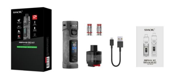 rpm 5 pro smok kit package contents