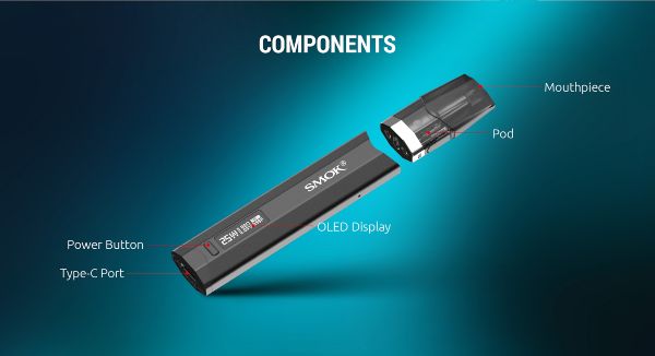 sigaretta elettronica Nfix Smok componenti