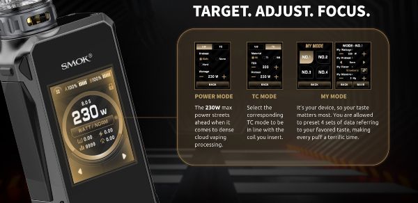smok g-priv 4 230w G-Priv 4 Smok Box Mod 230W