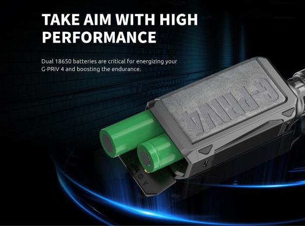 smok g priv mod dual battery 18650