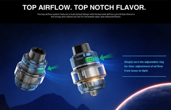 smok mag solo kit sigaretta elettronica con regolazione dell'aria superiore