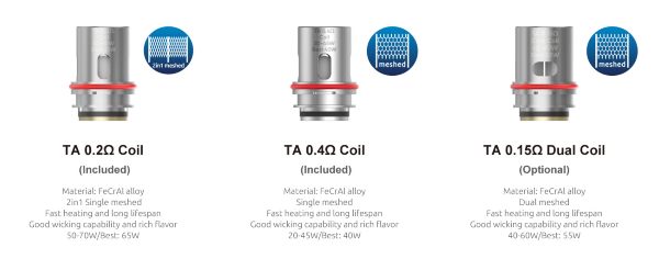 smok morph 3 sigaretta elettronica compatibile con ta coil