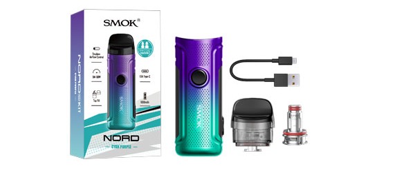 smok nord c kit package contents
