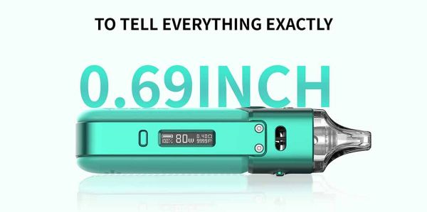 smok nord gt sigaretta elettronica con display 0.69 pollici
