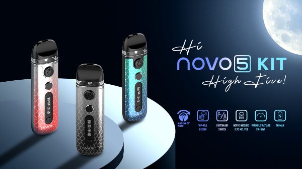smok novo 5 nuova sigaretta elettronica smok 30w