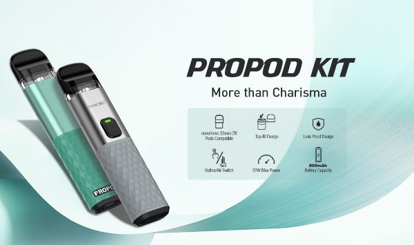 smok propod kit technical features electronic cigarette