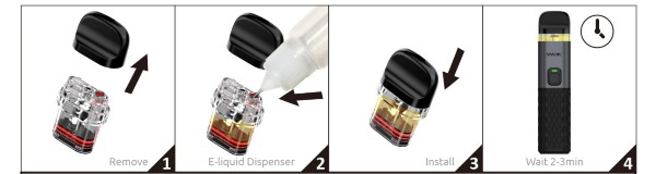 smok propod kit pod mod con sistema di riempimento liquido superiore