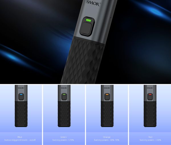 smok propod kit sigaretta elettronica con indicatore luminoso colorato di carica residua